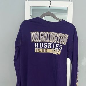 UNIVERSITY OF WASHINGTON HUSKIES LONG SLEEVE